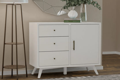 Flynn Accent Cabinet in white