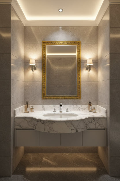 Celia Wall and Vanity Mirror