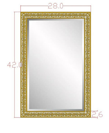 Celia Wall & Vanity Mirror - beveled glass 