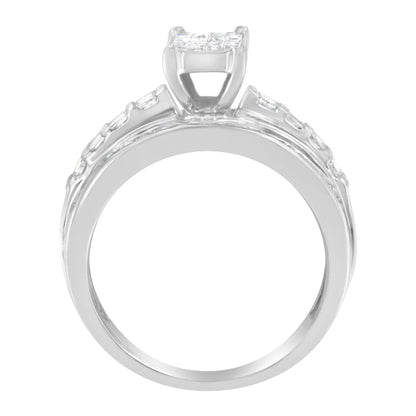 Rectangle Invisible-Set Composite Cluster Ring with Bar