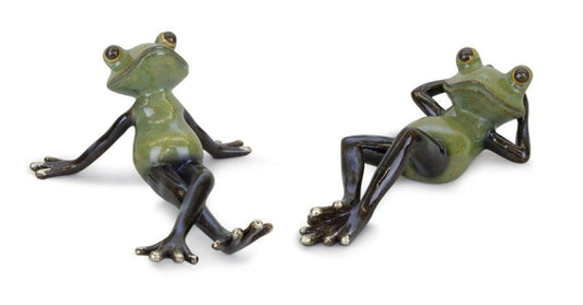 Lazy Frog Set - Long Lasting Resin Construction