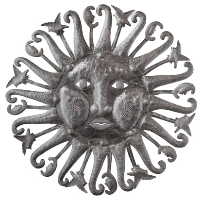 Celestial Sun Handmade from Recycled Materials