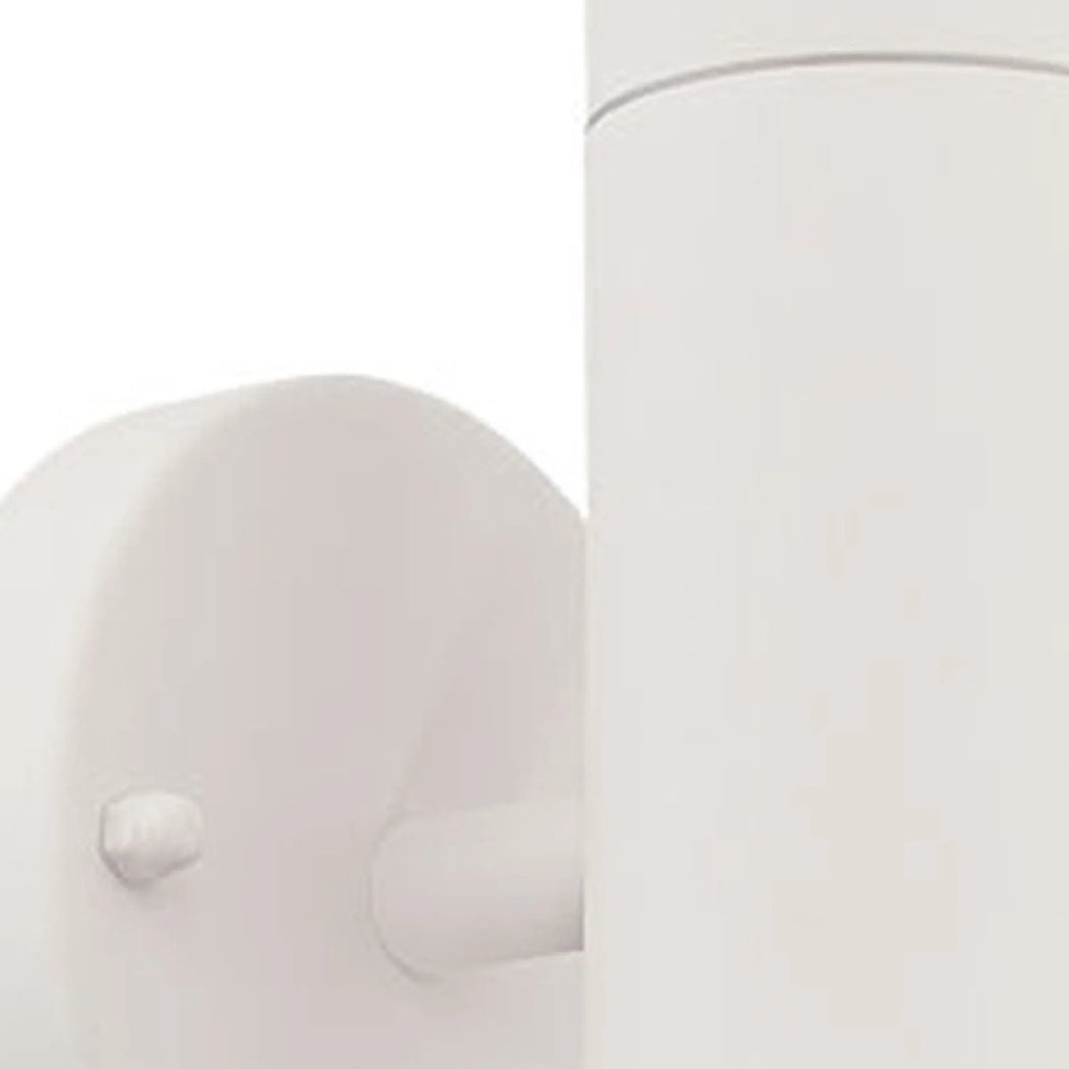 White LED Two Light Can Shape Wall Sconce