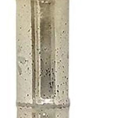 Floral Glass Cylinder Floor Vase