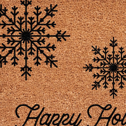 Christmas Merry Christmas Outdoor Coir Door Mat