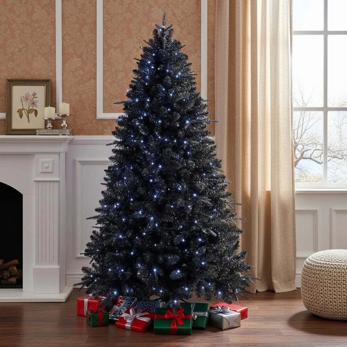Pre Lit Full Spruce Christmas Tree