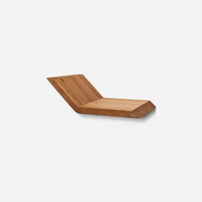 Unique Floating Wood Lean Shelf