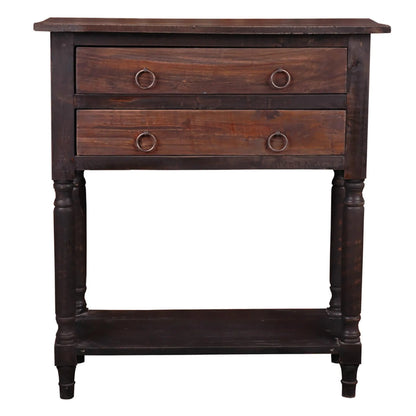Sunset Trading Cottage Stacked Drawer Storage Table front view