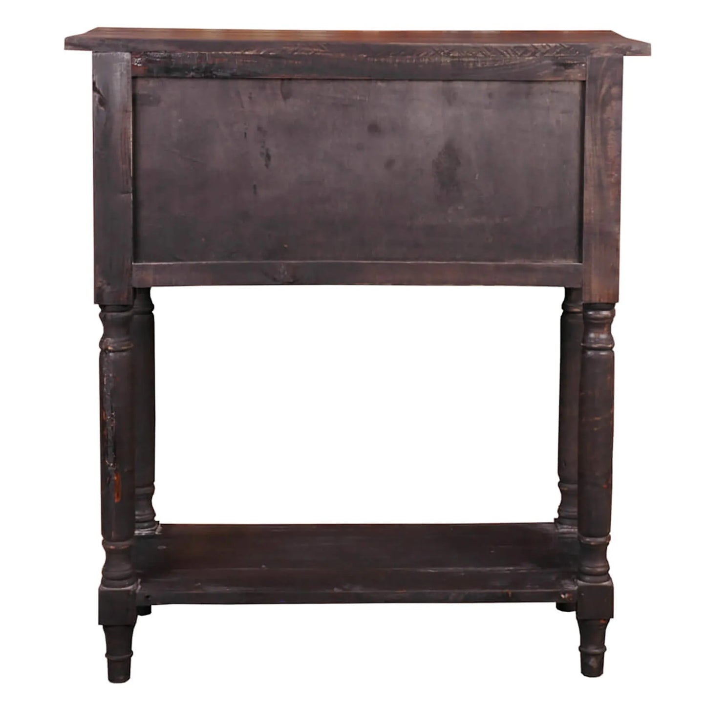 Sunset Trading Cottage Stacked Drawer Storage Table back view