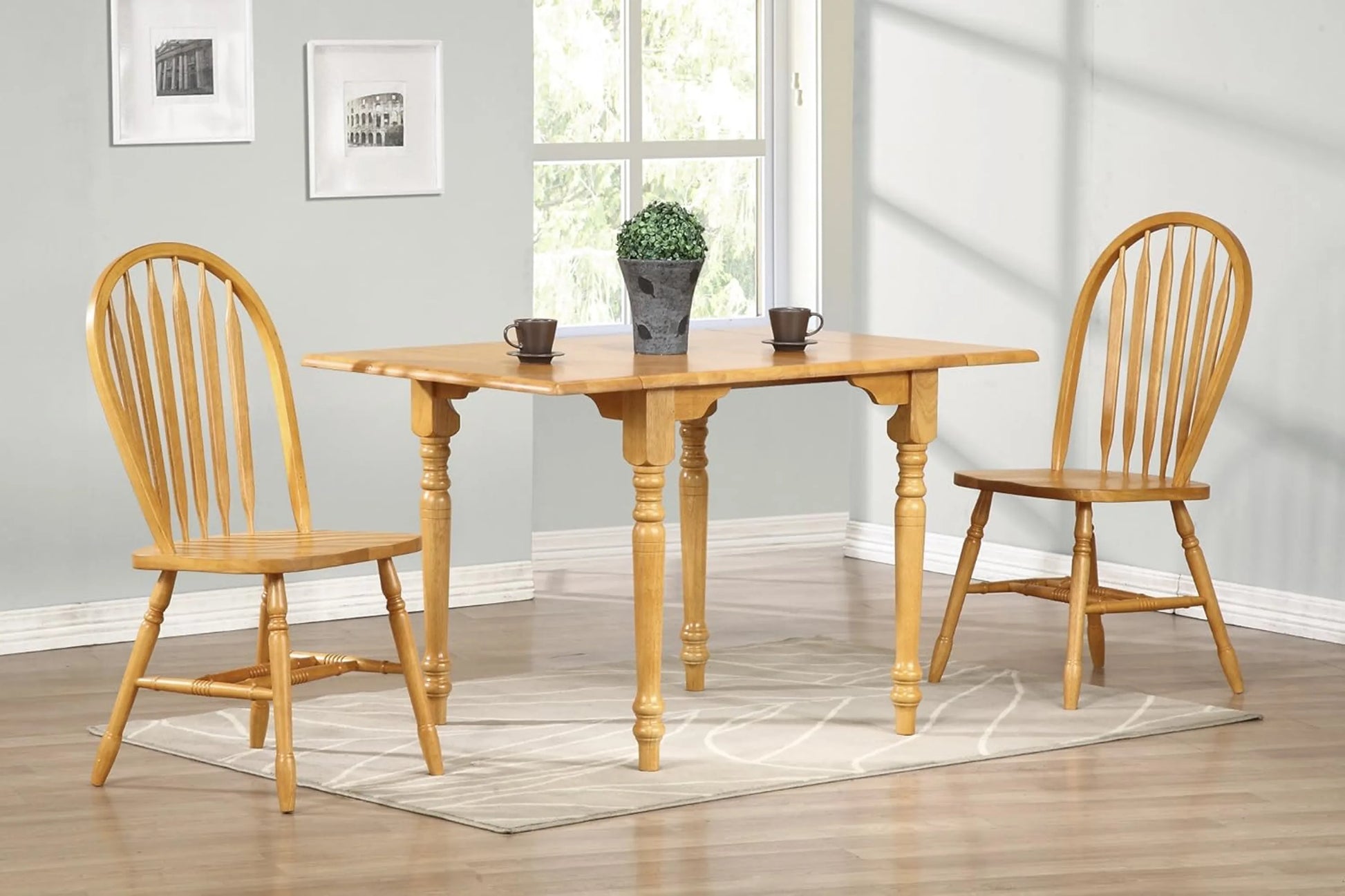 Sunset Trading Oak Selections Arrowback Dining Side Chair