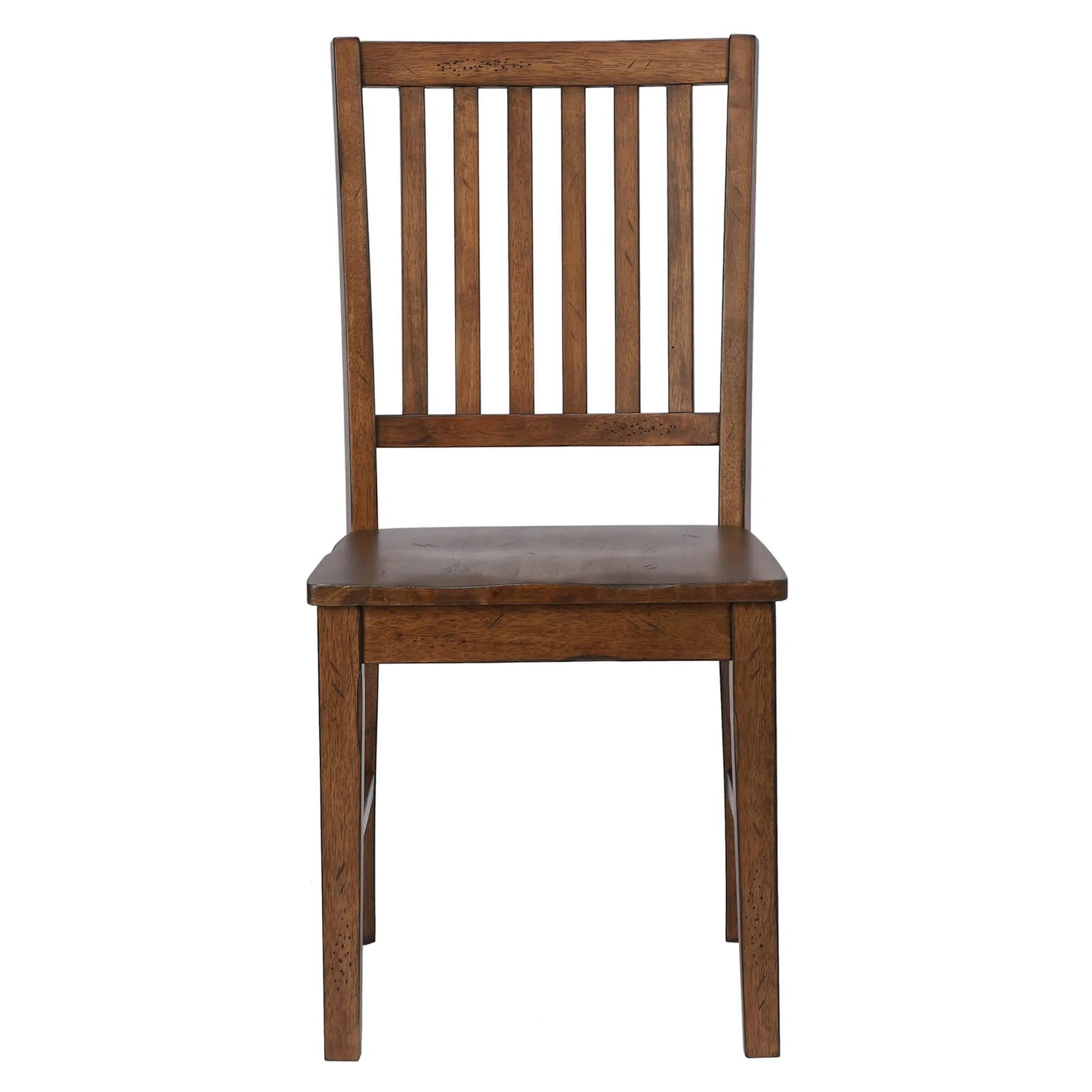 Sunset Trading Simply Brook Slat Back Dining Chair front view