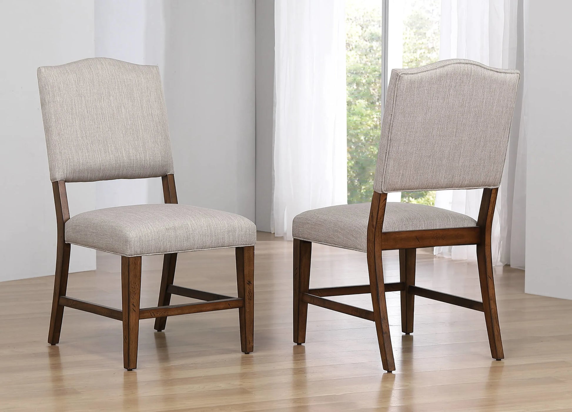 Performance Fabric Upholstered Dining Chair | Set of 2