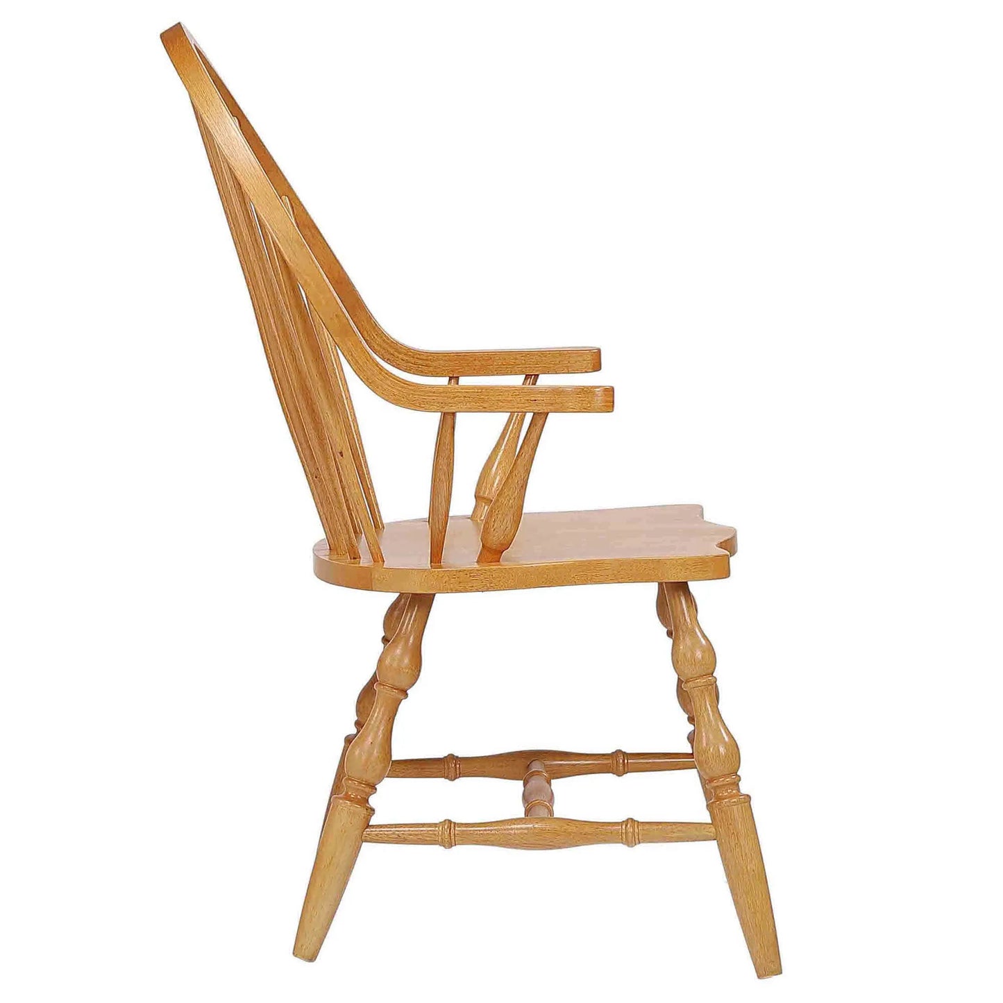 Sunset Trading Windsor Spindleback Dining Chair side view