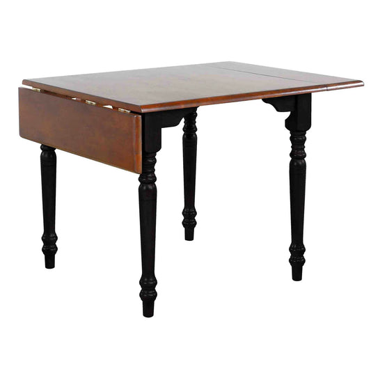 Rectangular Extendable Drop Leaf Dining Table | Seats 2-4