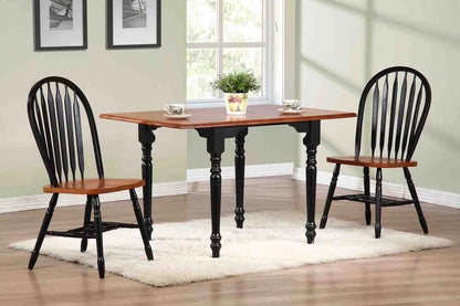 Rectangular Extendable Drop Leaf Dining Table | Seats 2-4