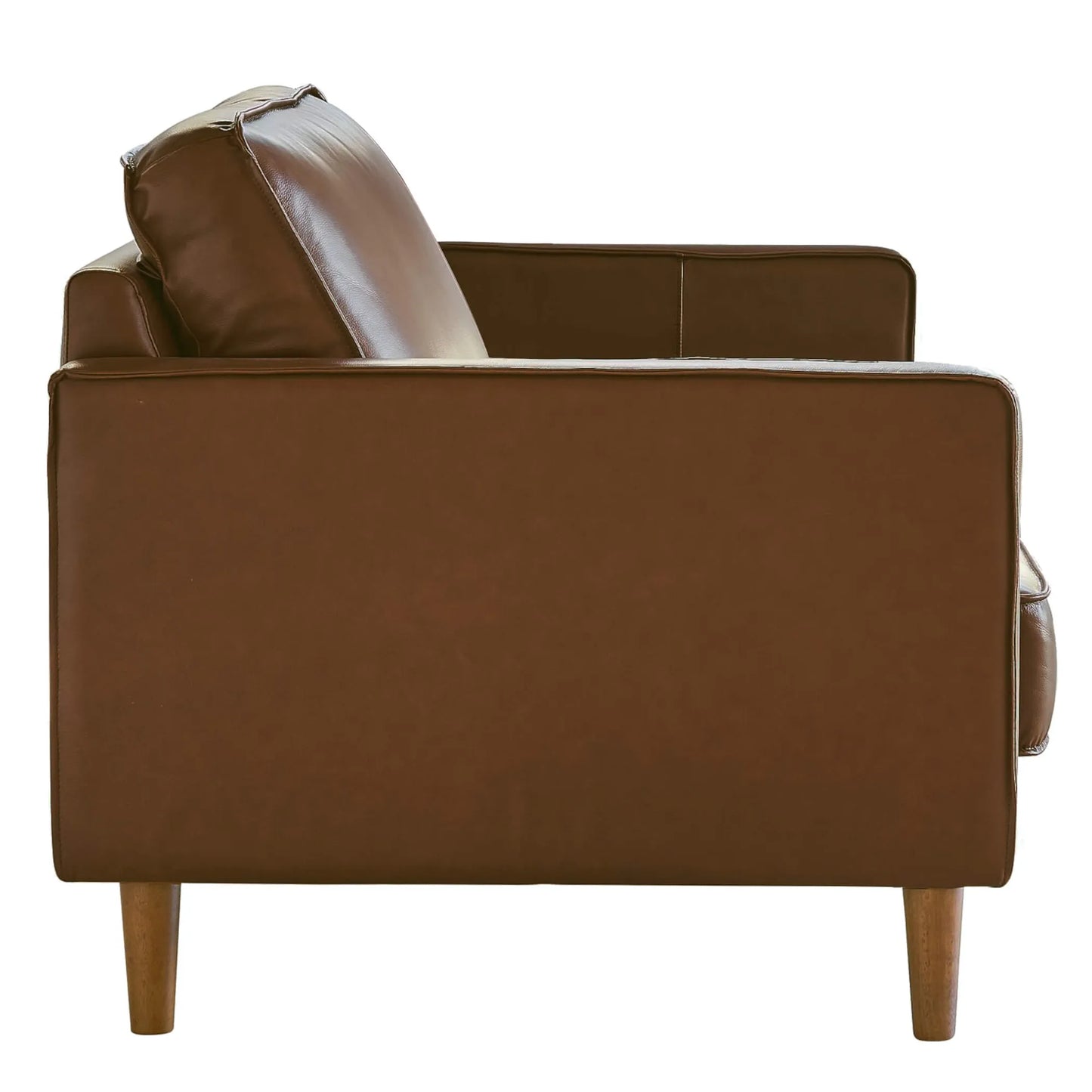 Sunset Trading Prelude Top Grain Leather Armchair side view