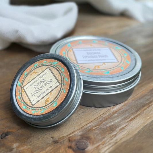 Beeswax Furniture Polish - handmade polish