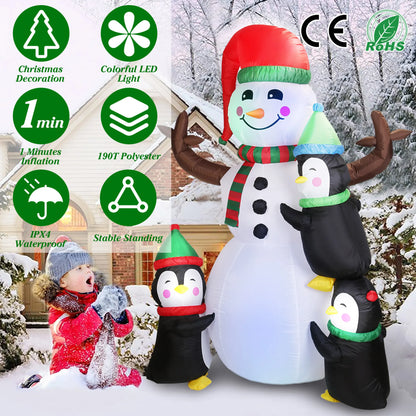 5.9 FT Christmas Inflatable Outdoor Decoration