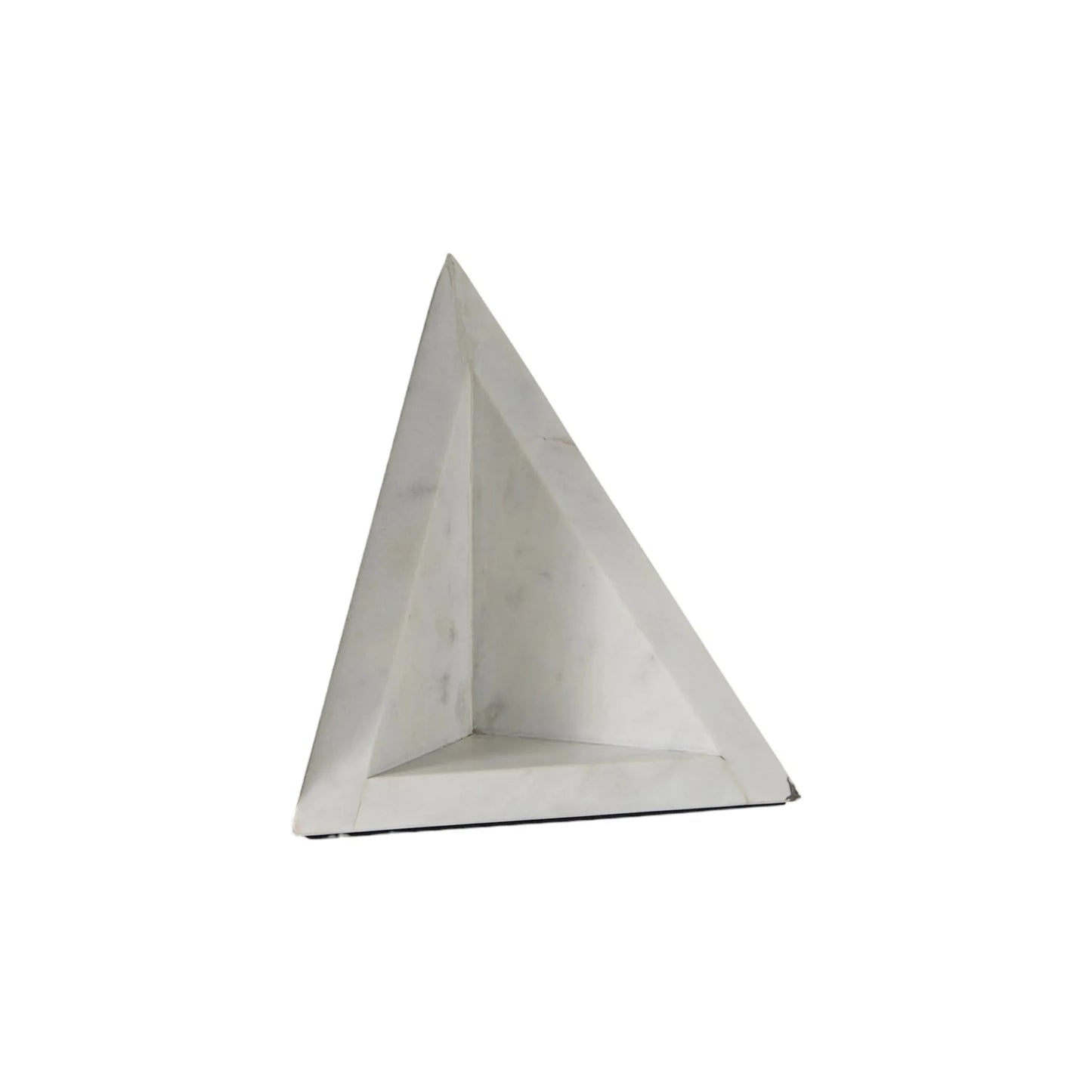 3D Modern Triangle Marble Bookends - Nobiliving