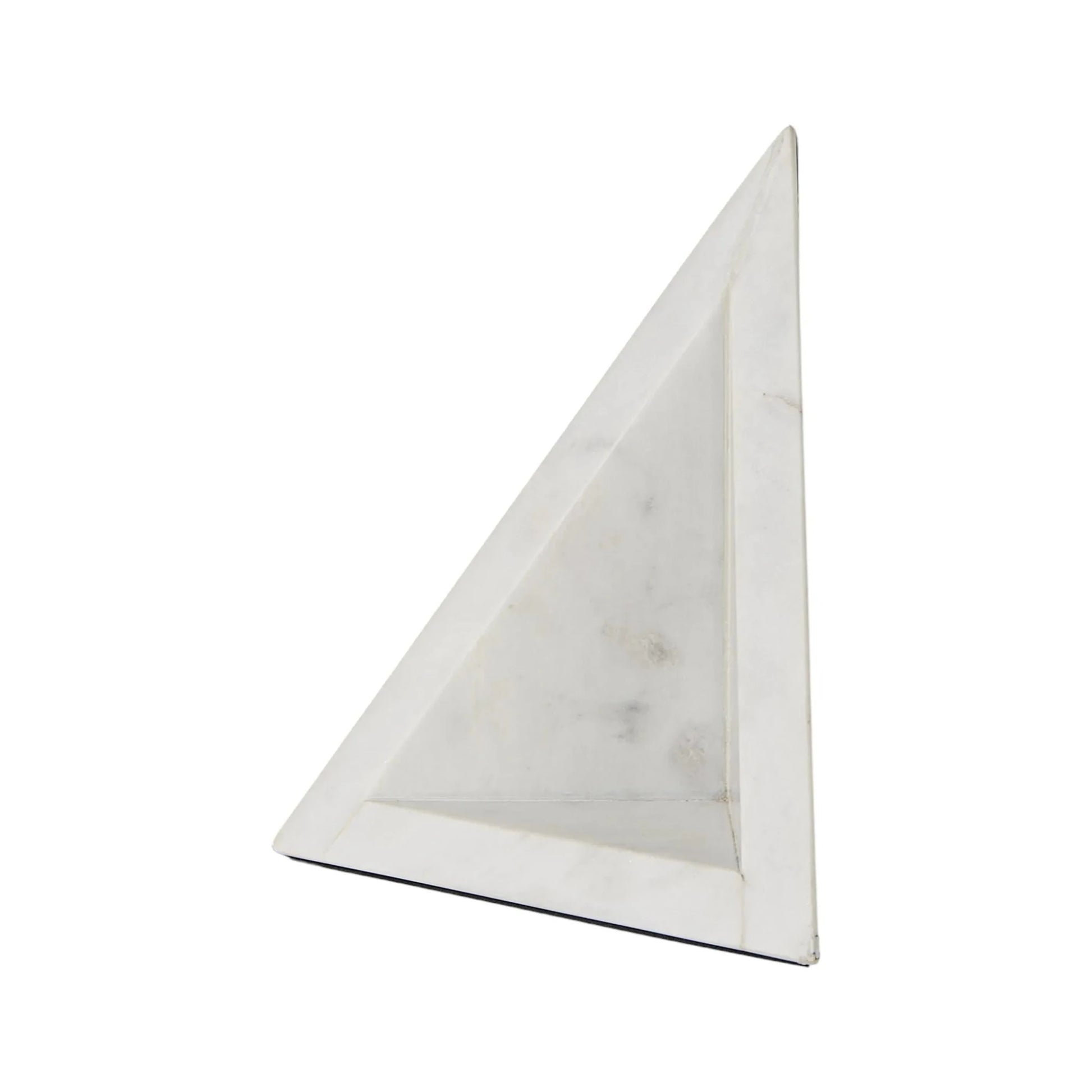 3D Modern Triangle Marble Bookends - Nobiliving