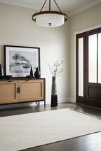 47" Black and Gray Ombre Tapered Ceramic Floor Vase - Nobiliving
