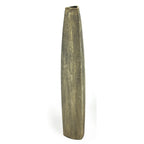 47" Gold Tapered Ceramic Floor Vase - Nobiliving
