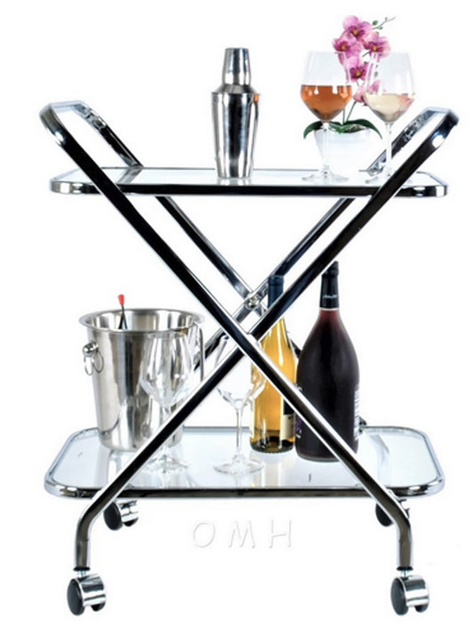 X-Shaped Bar Cart from Anne Home