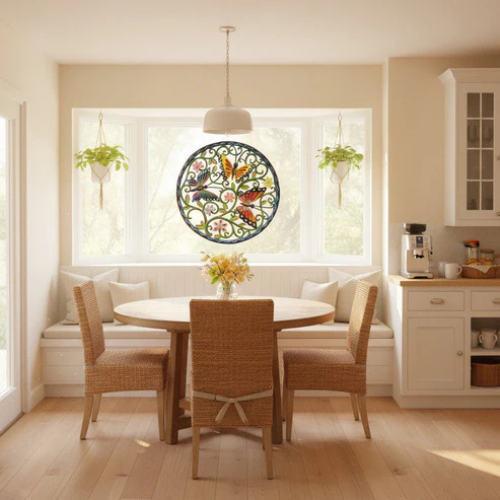 Painted Butterfly Garden Wall Decor