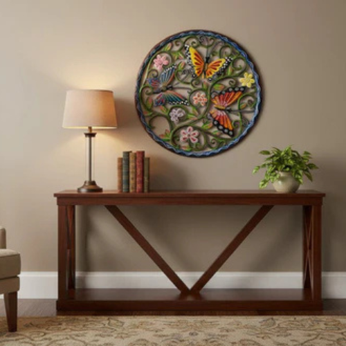 Painted Butterfly Garden Wall Decor