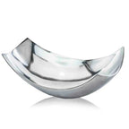 Cucha Large Scoop Bowl in Silver