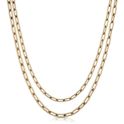Double Medium Link Mask Chain - Handmade