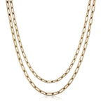 Double Medium Link Mask Chain - Handmade