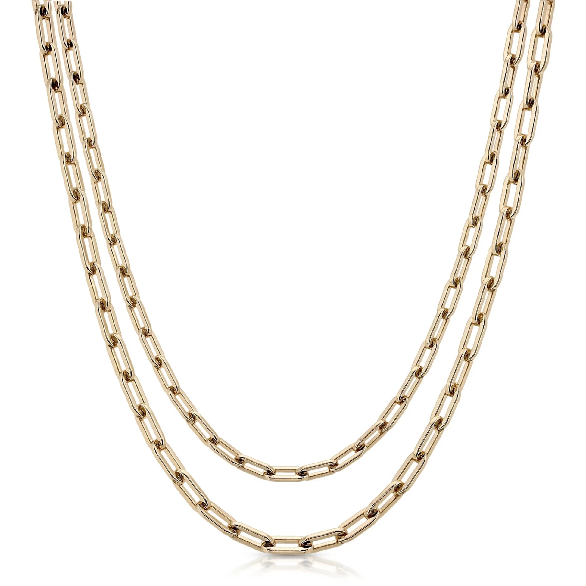 Double Medium Link Mask Chain - Handmade