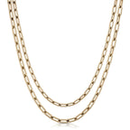 Double Medium Link Mask Chain - Handmade