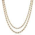 Double Medium Link Mask Chain - Handmade