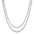 Double Medium Link Mask Chain - Handmade