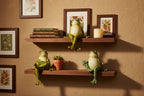 Frog Shelf Sitters (Set of 3) 4"H Resin