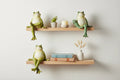 Frog Shelf Sitters (Set of 3) 4"H Resin