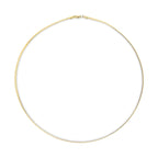 Imperial Herringbone Chain Necklace - Unisex