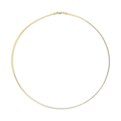 Imperial Herringbone Chain Necklace - Unisex