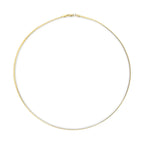 Imperial Herringbone Chain Necklace - Unisex
