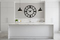 Iron Analog Round Wall Clock - Nobiliving