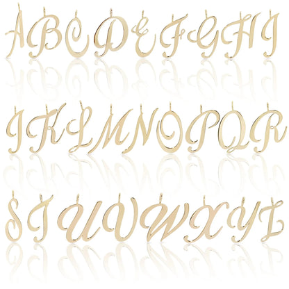 Large Letter Pendants - Handmade