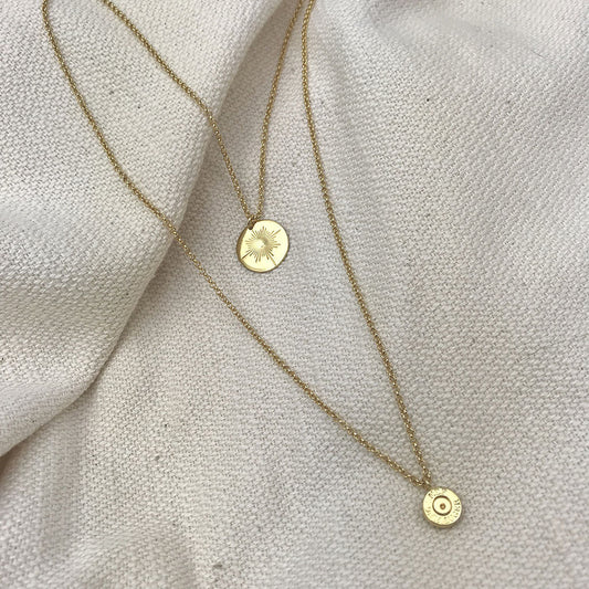 Layered North Star Bullet Necklace - nobiliving.com
