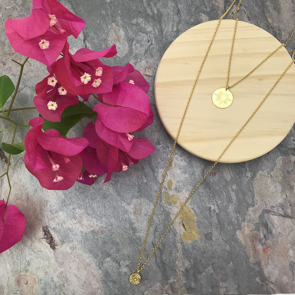 Layered North Star Bullet Necklace - nobiliving.com