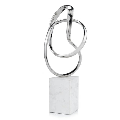 Lazo Abstract Sculpture on Marble - Nobiliving