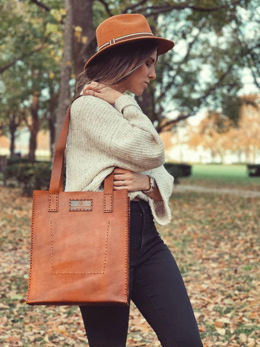 Leather Tote Bag - nobiliving.com