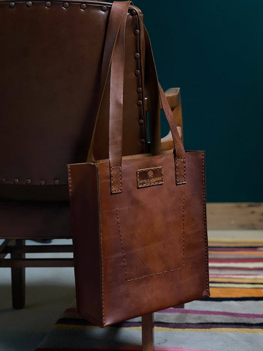 Leather Tote Bag - nobiliving.com