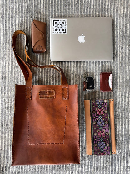 Leather Tote Bag - nobiliving.com