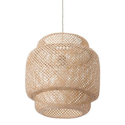 Natural Boho Weave Ceiling Lamp - Nobiliving